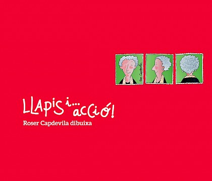Potlood… en actie! Roser Capdevila tekent!