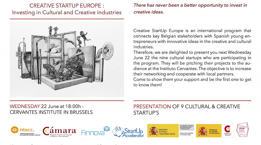 Creative Startup Europe: presentatie projecten