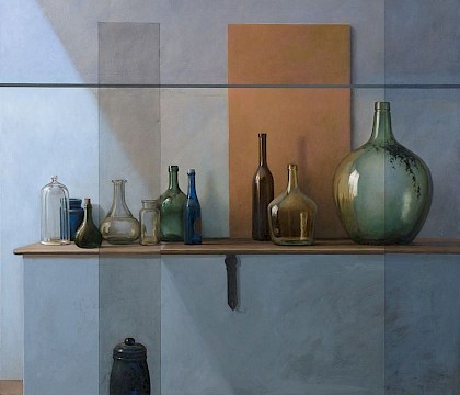 Aldo Bahamonde in de Galerie Art du Temps