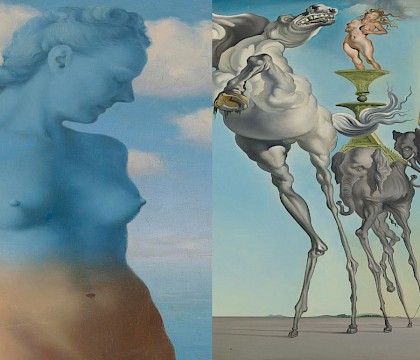 Dalí & Magritte: twee iconen van het surrealisme in dialoog