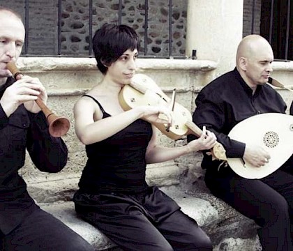 Cuarteto medieval Musicantes en el museo Grétry de Lieja