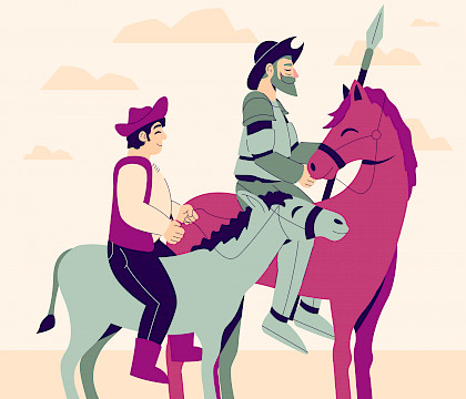 Don Quijote en Lovaina