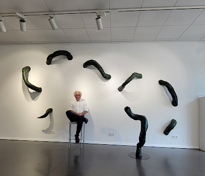 Luis Gonzalvez en la galería MH